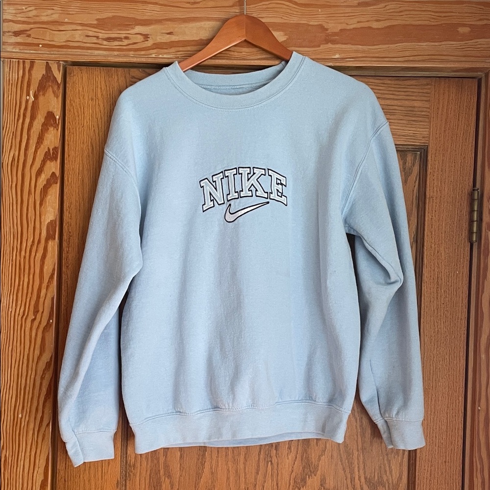 Nike Men's Sky Blue Sweatshirt